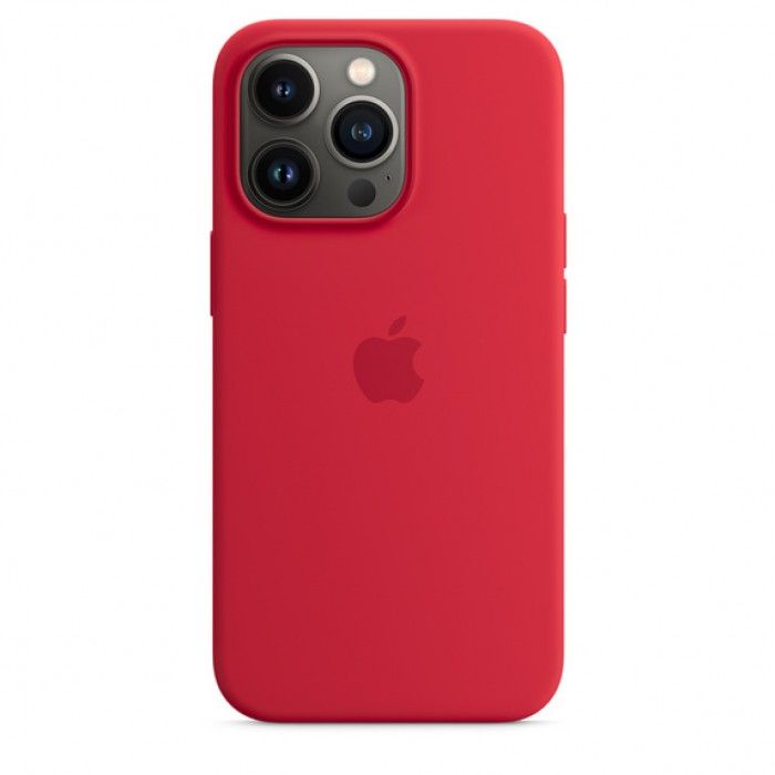 Capa Silicone/MagSafe iPhone 13 Pro (PRODUCT)RED