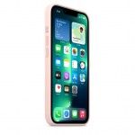 Capa Silicone/MagSafe iPhone 13 Pro Giz rosa