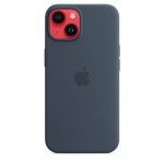 iPhone 14 Silicone MagSafe - Azul trovoada