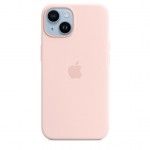 iPhone 14 Silicone MagSafe - Rosa giz