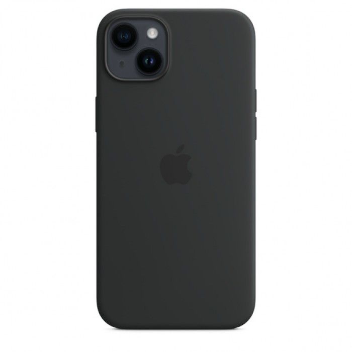 iPhone 14 Plus Silicone MagSafe - Meia-noite