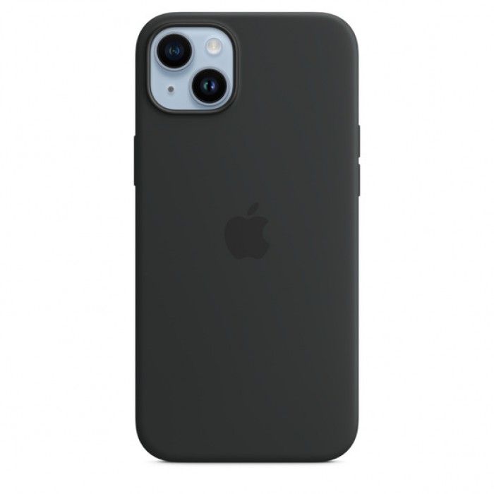 iPhone 14 Plus Silicone MagSafe - Meia-noite