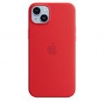 iPhone 14 Plus Silicone MagSafe - (PRODUCT)RED