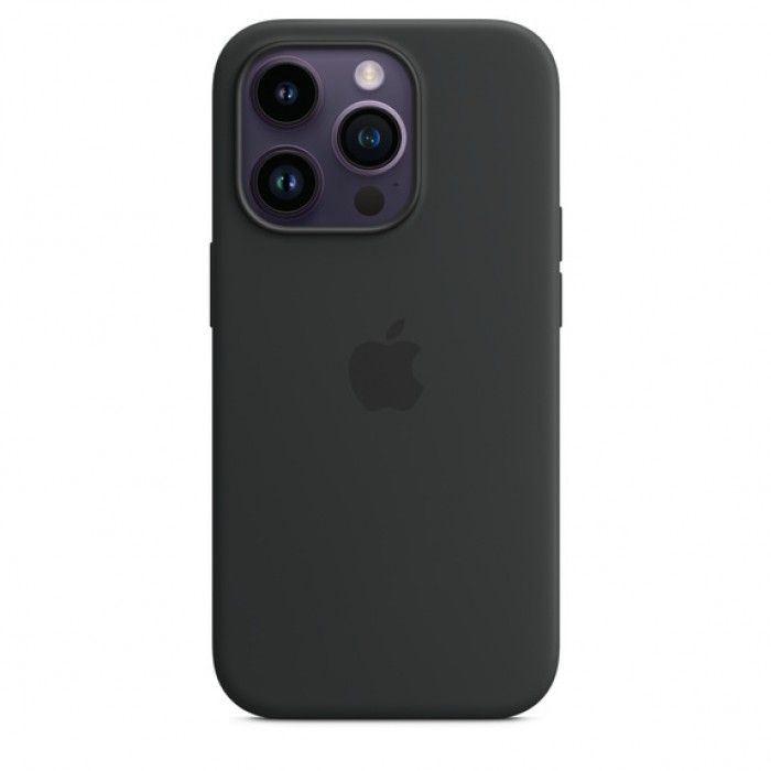 iPhone 14 Pro Silicone MagSafe - Meia-noite