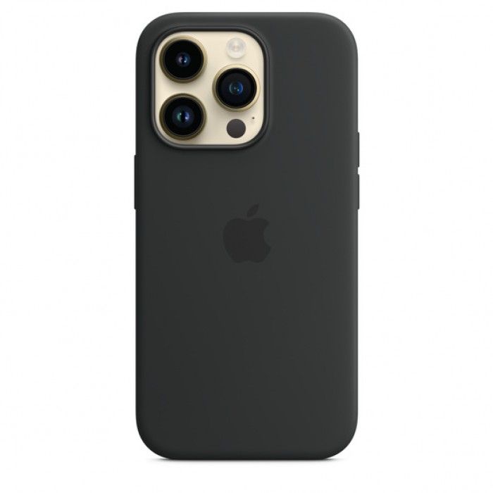 iPhone 14 Pro Silicone MagSafe - Meia-noite