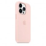 iPhone 14 Pro Silicone MagSafe - Rosa giz