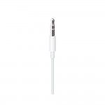 Cabo Lightning para udio de 3 5 mm (1 2 m) - Branco