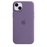 Capa Silicone Magsafe iPhone 14 Plus - Iris p?rpura