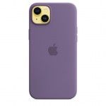 Capa Silicone Magsafe iPhone 14 Plus - Iris p?rpura