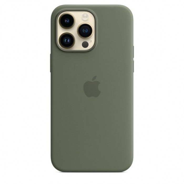 Capa Silicone Magsafe iPhone 14 Pro Max - Azeitona