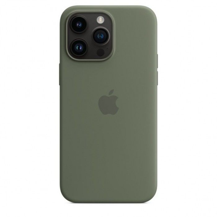 Capa Silicone Magsafe iPhone 14 Pro Max - Azeitona