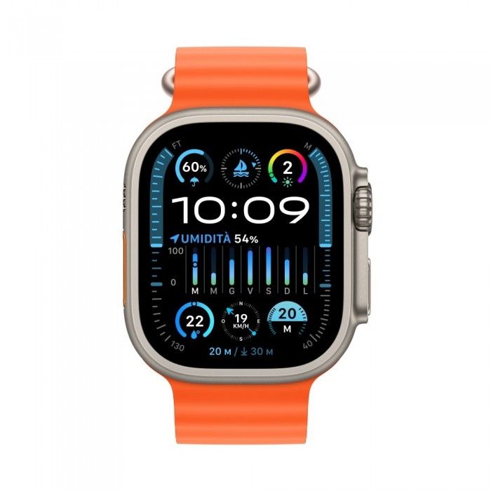 Watch Ultra 2 Cell 49mm Orange Ocean Band