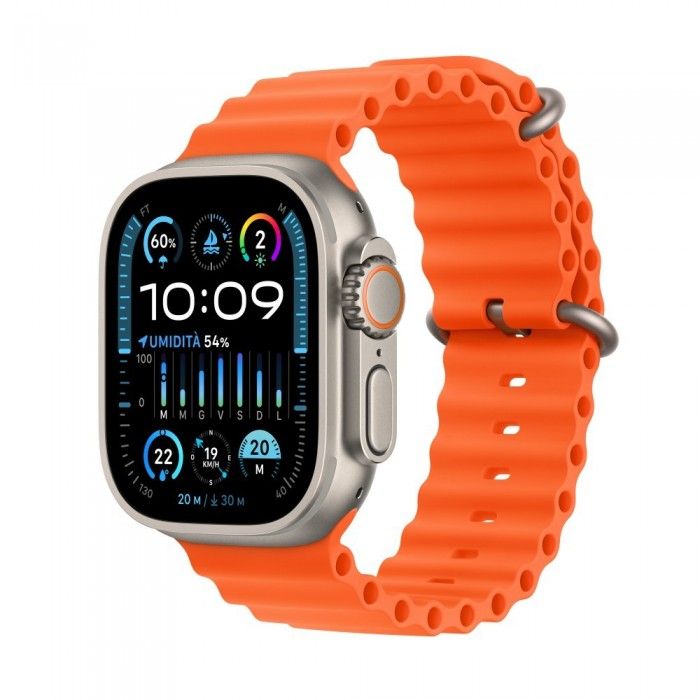 Watch Ultra 2 Cell 49mm Orange Ocean Band