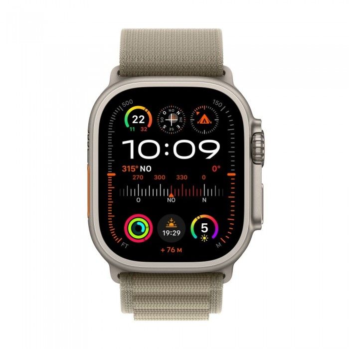 Watch Ultra 2 Cell 49mm Azeitona Alpino L