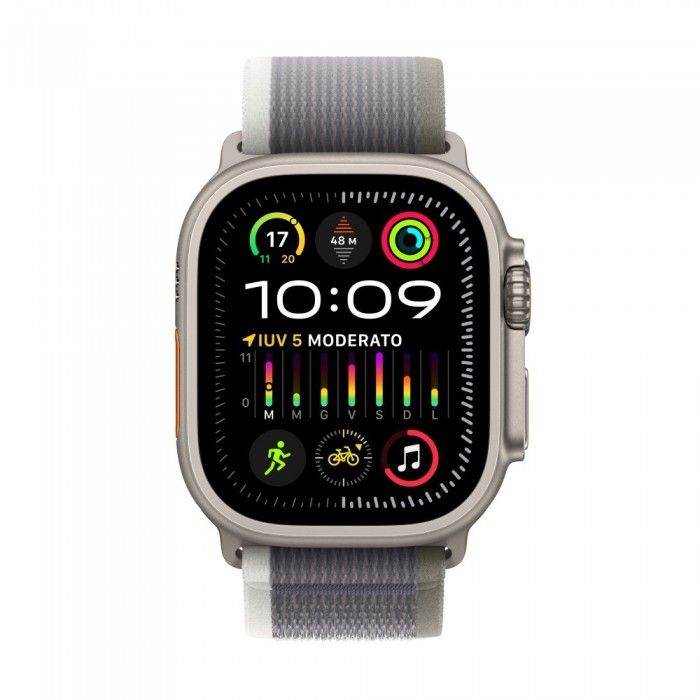 Watch Ultra 2 Cell 49mm Verde/Cinza Trail S/M
