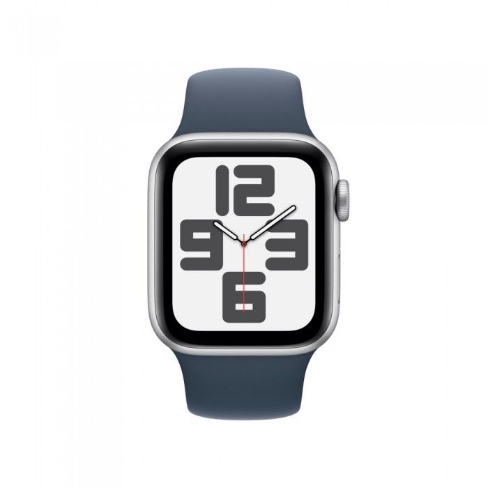 Watch SE 40mm Prateado/Azul Trovoada Sport - S/M
