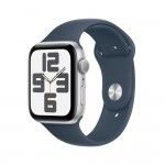 Watch SE 44mm Prateado/Azul Trovoada Sport - M/L