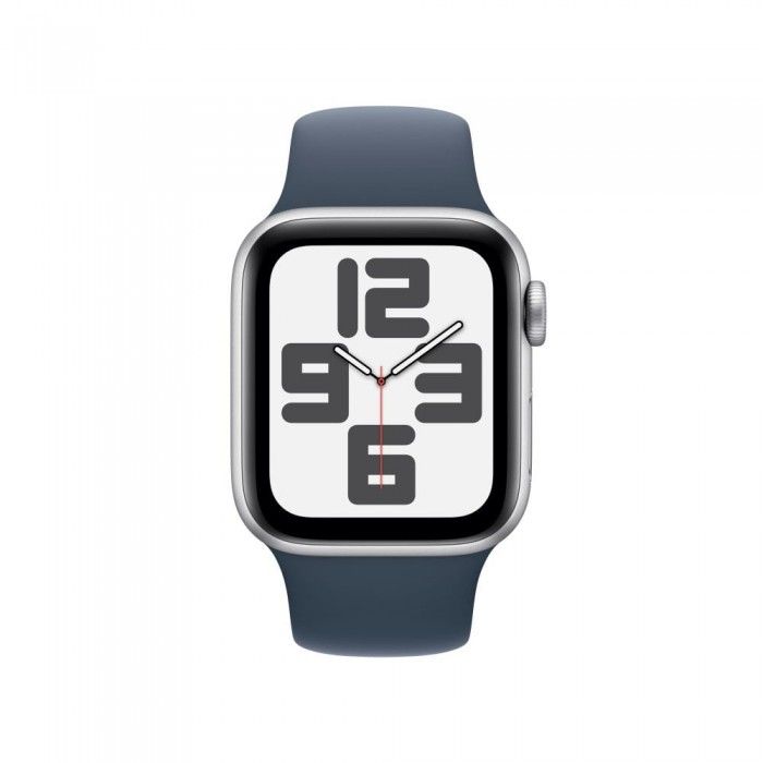 Watch SE Cell 40mm Prateado/Azul Trovoada Sport - S/M