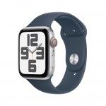 Watch SE Cell 44mm Prateado/Azul Trovoada Sport - M/L