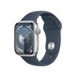 Watch S9 41mm Prateado/Azul Trovoada Sport - S/M