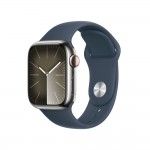 Watch S9 Cell 41mm Prateado/Azul Trovoada Sport - M/L