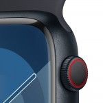 Watch S9 Cell 45mm Meia-noite Sport - M/L