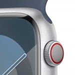Watch S9 Cell 45mm Prateado/Azul Trovoada Sport - S/M