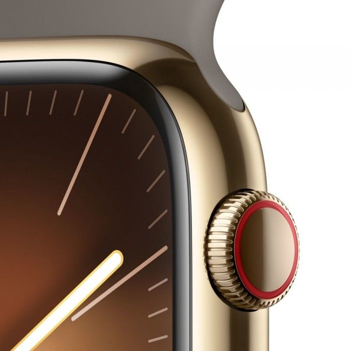Watch S9 Cell 45mm Dourado/Barro Sport - M/L