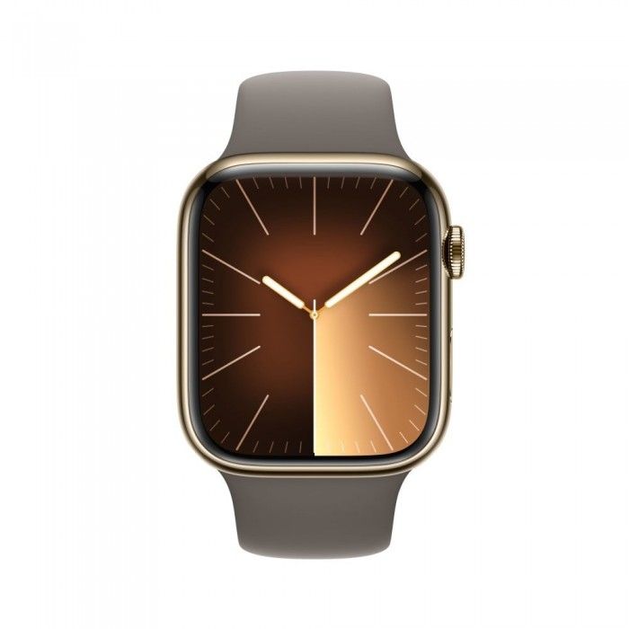 Watch S9 Cell 45mm Dourado/Barro Sport - M/L