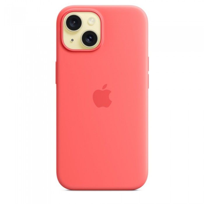 iPhone 15 Silicone Goiaba