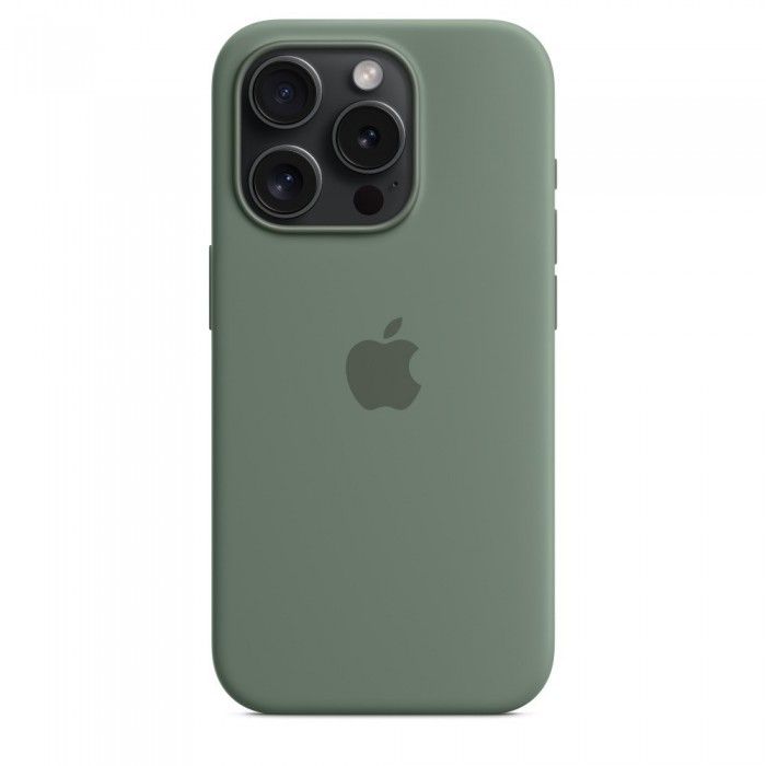 iPhone 15 Pro Silicone Cipreste