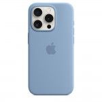 iPhone 15 Pro Silicone Azul-inverno