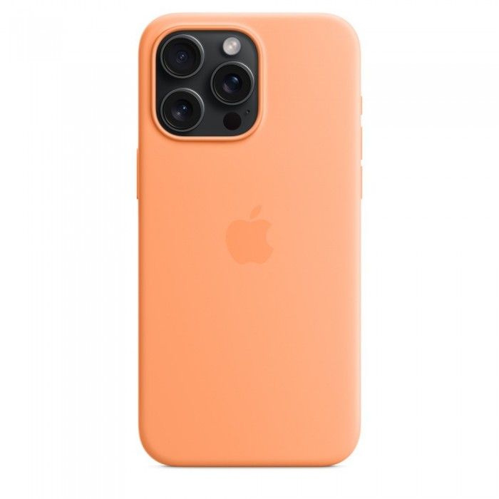 iPhone 15 Pro Max Silicone Sorvete de Laranja