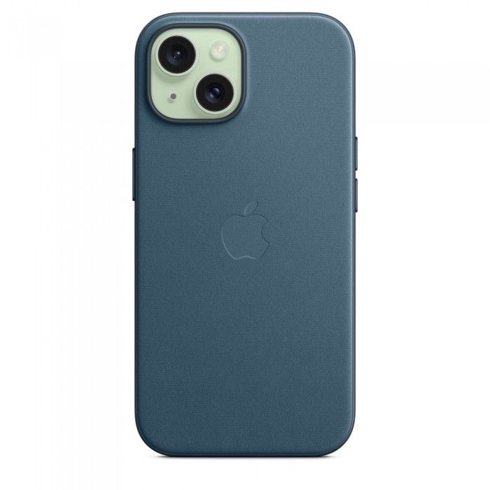 iPhone 15 FineWoven Azul Pac?fico