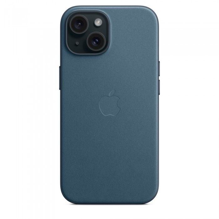 iPhone 15 FineWoven Azul Pac?fico