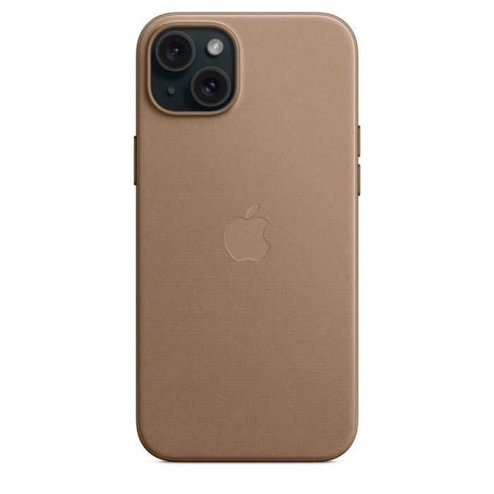 iPhone 15 Plus FineWoven Castanho-toupeira