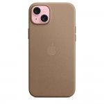 iPhone 15 Plus FineWoven Castanho-toupeira