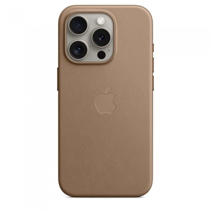 iPhone 15 Pro FineWoven Castanho-toupeira