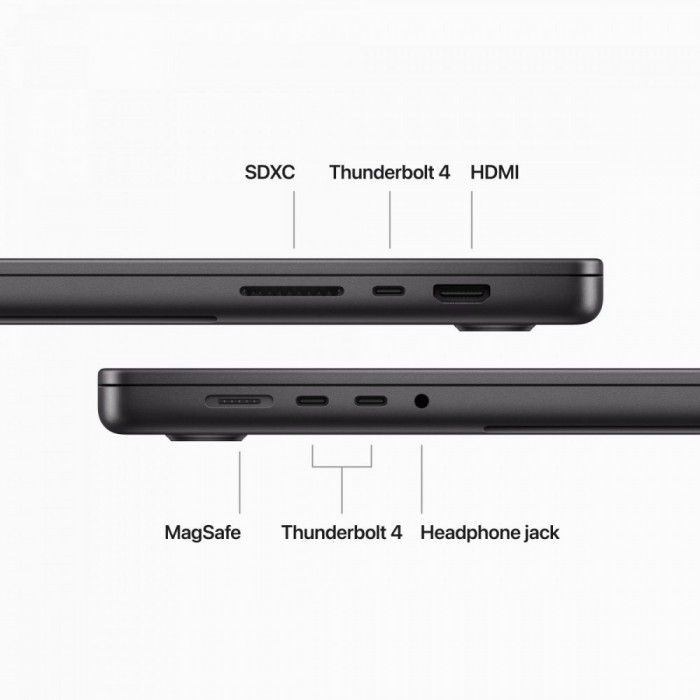MacBook Pro 16 M3 Pro 12c CPU/18c GPU 18GB 512GB Preto sideral