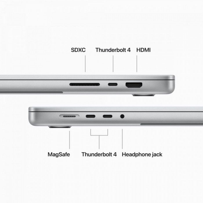 MacBook Pro 16 M3 Pro 12c CPU/18c GPU 18GB 512GB Prateado