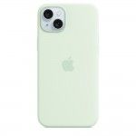iPhone 15 Plus Silicone Verde-menta suave