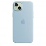 iPhone 15 Plus Silicone Azul-claro