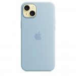 iPhone 15 Plus Silicone Azul-claro