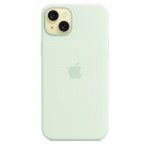 iPhone 15 Plus Silicone Verde-menta suave