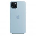 iPhone 15 Plus Silicone Azul-claro
