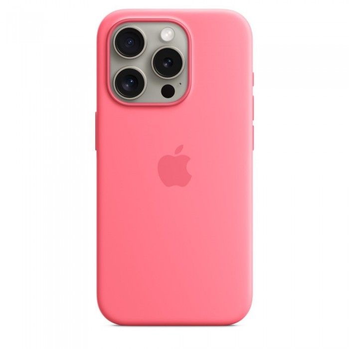 iPhone 15 Pro Silicone Rosa