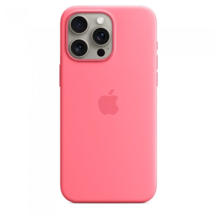 iPhone 15 Pro Max Silicone Rosa