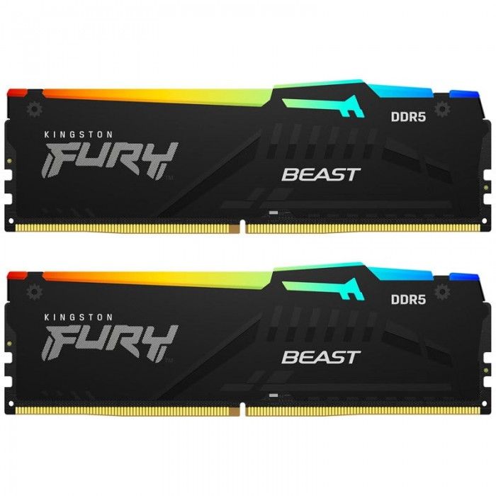 Memria RAM 32Gb 6000MT/S DDR5 CL36 (Kit OF 2) Fury Beast RGb