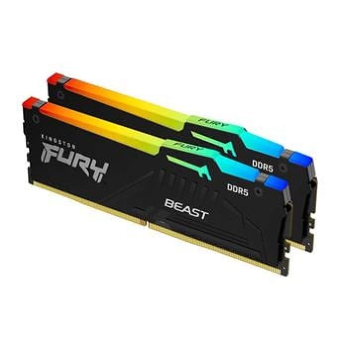 Memria RAM 32Gb 6000MT/S DDR5 CL36 (Kit OF 2) Fury Beast RGb