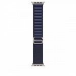49mm Azul Alpine - M - Acabamento Titnio Natural